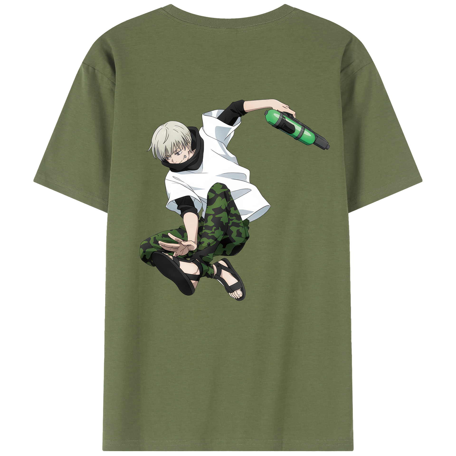 （画像用） 呪術廻戦 Jujutsu Kaisen 綿100％半袖Tシャツ（背面プリント）